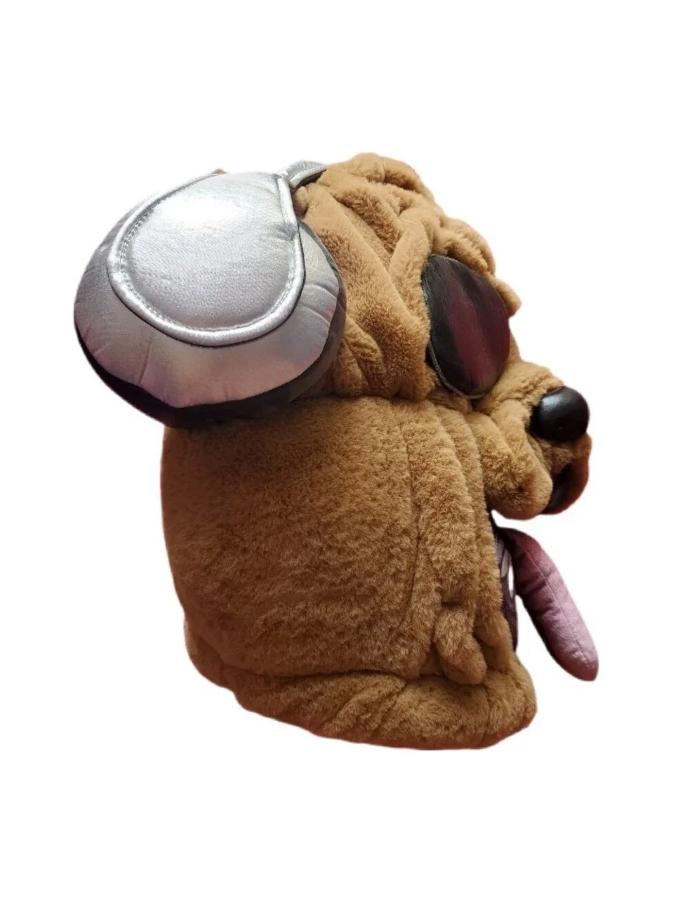 Bulldog Beat Cosplay Mascot Halloween Plush Full Head Costume Mask
